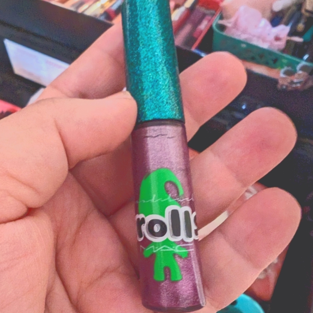 MAC cosmetics trolls lip gloss